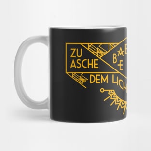 Zu asche zu staub Mug